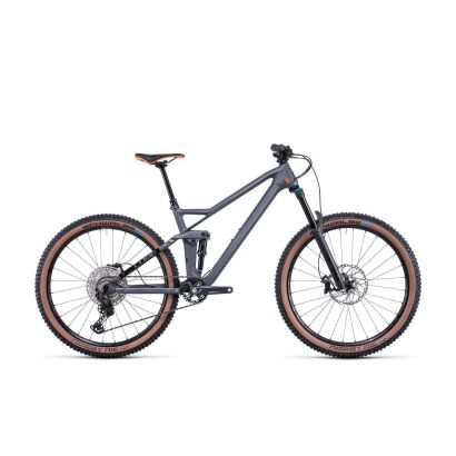 Cube Stereo 140 HPC Race 27.5 MTB Fully 2022 | grey´n´orange