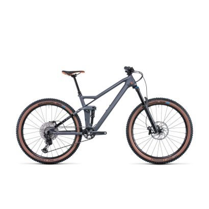 Cube Stereo 140 HPC Race 27.5 MTB Fully 2022 | grey´n´orange