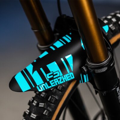 unleazhed mudguard - M01 blue