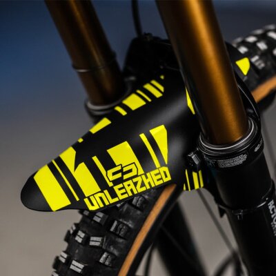 unleazhed mudguard - M01 yellow