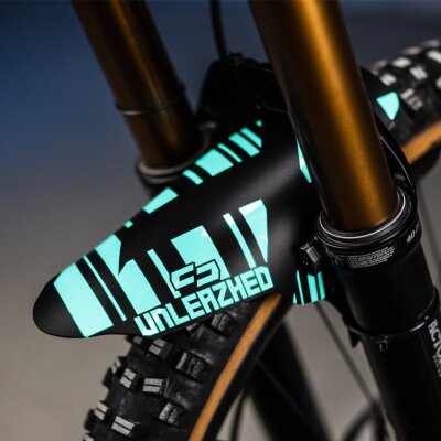 unleazhed mudguard - M01 tourquise