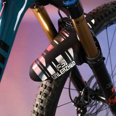 unleazhed mudguard - M01 chrome