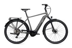 GIANT DailyTour E+ 2 D Sport 625Wh GTS City E-Bike 2023 | Space Grey