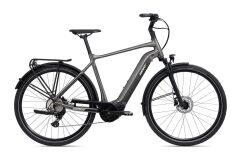 GIANT DailyTour E+ 2 D Sport 625Wh GTS City E-Bike 2024 | Space Grey