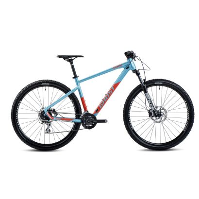 Ghost Kato Essential 27.5 AL MTB 2025 | baby blue pearl/dark orange - glossy