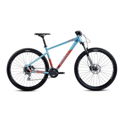 Ghost Kato Essential 27.5 AL MTB 2026 | baby blue pearl/dark orange - glossy