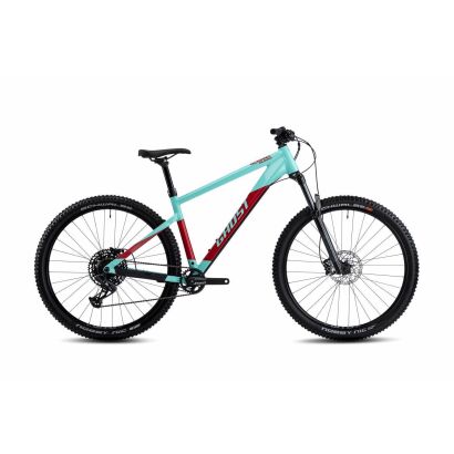 Ghost Nirvana Trail SF Universal MTB 2025 | green/riot red - glossy