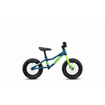 Ghost Powerkiddy 12 Kinderrad 2025 | Dirty blue/metallic lime - glossy