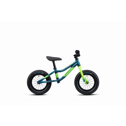 Ghost Powerkiddy 12 Kinderrad 2026 | Dirty blue/metallic lime - glossy