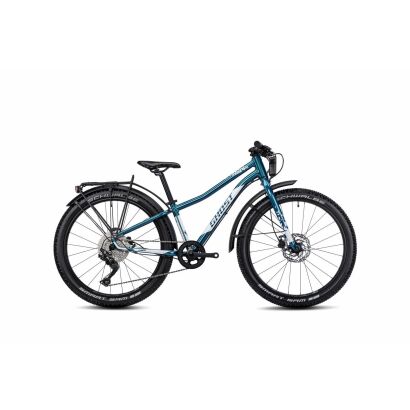 Ghost Lanao 24 Pro EQ Kinderrad 2025 | dazzling green/pearl white - glossy 24"