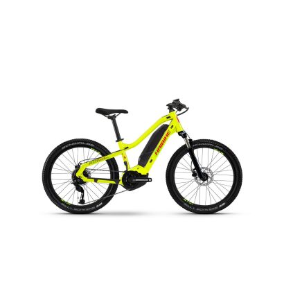 Haibike ALLTRACK Kids 400Wh Kinder E-Bike 2025 | gloss_lime_crystal red
