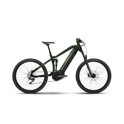 Haibike ALLTRAIL 4 27.5 630 Wh E-MTB Fully 2023 | matte green metal gld black