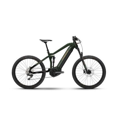 Haibike ALLTRAIL 4 27.5 630Wh E-Fully 2025 | matte_green_metal gld_blk