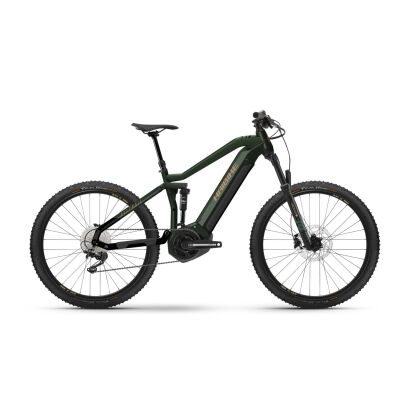 Haibike ALLTRAIL 4 29 630Wh E-Fully 2025 | matte_green_metal gld_blk