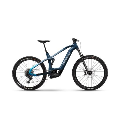 Haibike AllMtn CF 9 750Wh E-Fully 2025 | gloss_fade_ blue_white