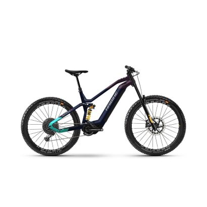 Haibike Nduro 8 Freeride 750 Wh E-MTB Fully 2022 | gloss navy pink aqua titan