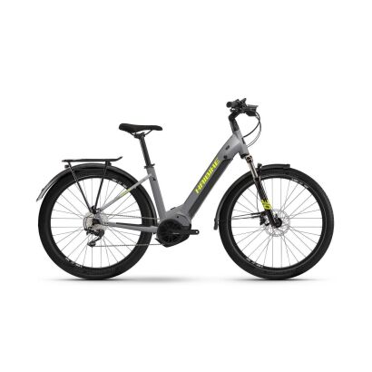 Haibike Trekking 6 630Wh Tiefeinsteiger Trekking E-Bike 2025 | gloss_grey_neon ylw