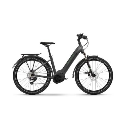 Haibike Trekking 7 630Wh Tiefeinsteiger Trekking E-Bike 2025 | gloss_anthr_metal olive