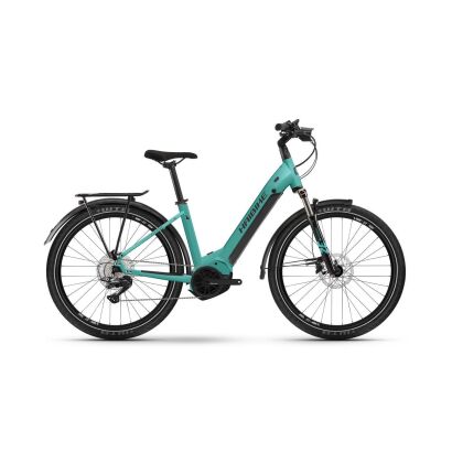 Haibike Trekking 7 630Wh Tiefeinsteiger Trekking E-Bike 2025 | gloss_aqua_blk ink
