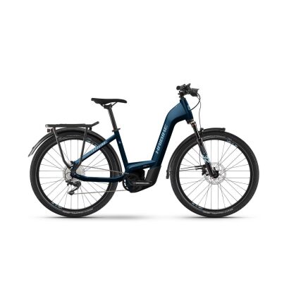 Haibike Trekking 8 750Wh Tiefeinsteiger Trekking E-Bike 2025 | gloss_roy blue_met silver