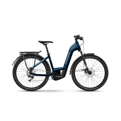 Haibike Trekking 8 750Wh Tiefeinsteiger Trekking E-Bike 2026 | gloss_roy blue_met silver