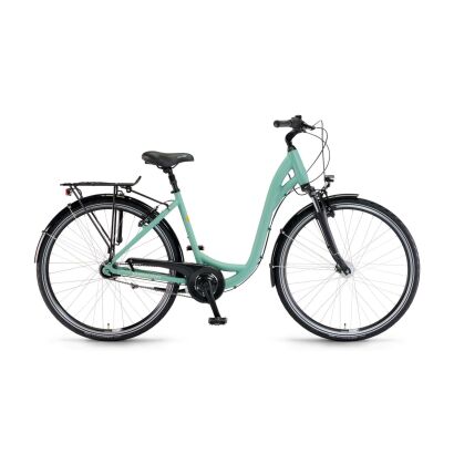 Winora Holiday N7 Tiefeinsteiger City-Bike 2023 | jade green matte
