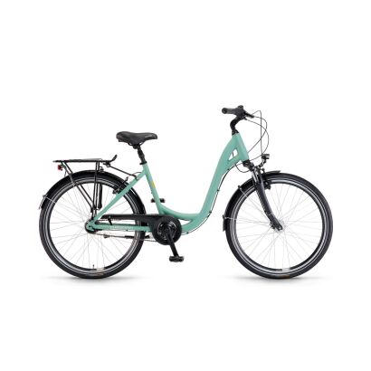 Winora Holiday N7 Tiefeinsteiger Trekkingrad 2025 | Jade Green matte,