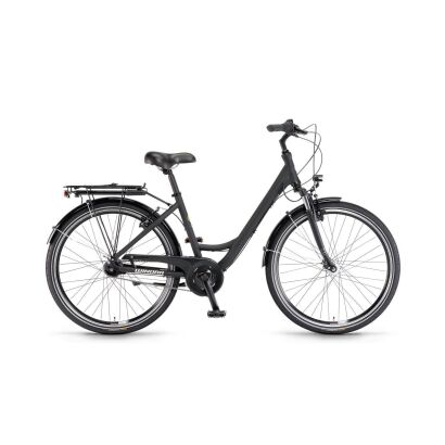 Winora Hollywood N7 Tiefeinsteiger Trekkingrad 2025 | Black matte