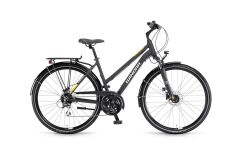 Winora Domingo 24 Trapez Trekkingrad 2025 | Black matte