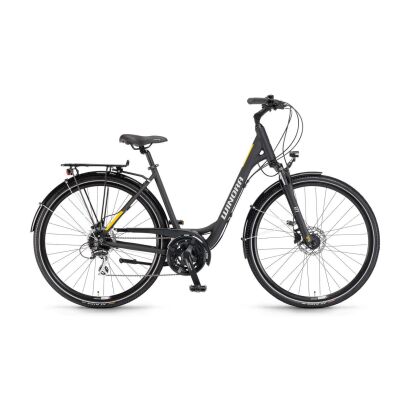 Winora Domingo 24 Tiefeinsteiger Trekkingrad 2025 | Black matte