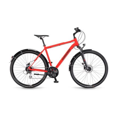 Winora Domingo 24 Sport Trekkingrad 2025 | Red matte