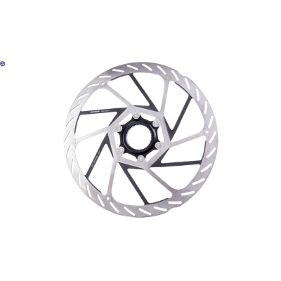 SRAM Bremsscheibe DB HS2 | Ø220mm, silber, Centerlock, gerundet