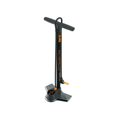 SKS Standpumpe Air-X-Plorer Digi 10.0 | DV/SV/AV, 710mm, sz/orange, digit. Manom