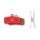 ACID Disc Brake Pads gesintert SHIMANO Saint BR-M820/810, Zee BR-M640, BR-M8020, MT520 rot