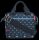 KLICKfix Roomy, Lenkertasche,mixed dots blue, 24x22x13cm, 4ltr
