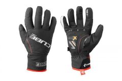 Cube Natural Fit Handschuhe X-Shell Langfinger black´n´red M (8)