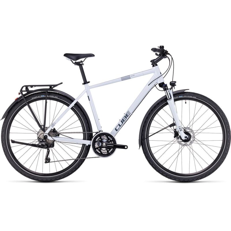 Cube Nature Pro Allroad Crossbike 2023 frostwhite n grey