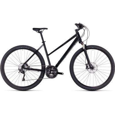 Cube Nature SLX Damen Crossbike 2023 | grey´n´black Trapeze 46 cm / XS