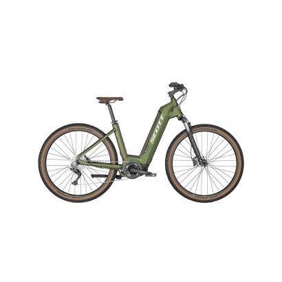 Scott Sub Cross eRIDE 10 Tiefeinsteiger 625Wh City E-Bike 2022 | Beetle Green