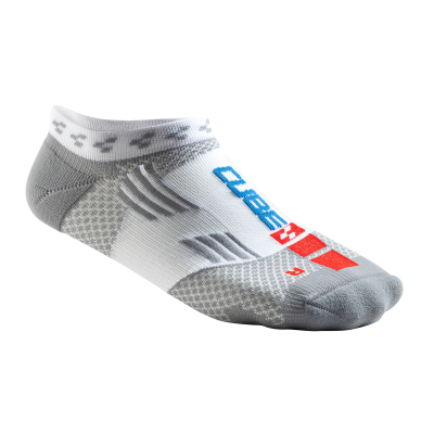Cube Socke Air Cut TEAMLINE white´n´grey 40-43