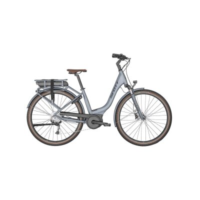 Scott Sub Active eRIDE 20 rack Tiefeinsteiger 400Wh City E-Bike 2022 | Dolphin Grey XS