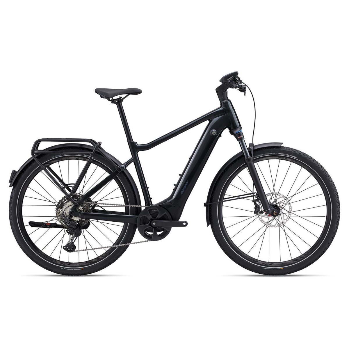 GIANT Explore E+ Pro 0 GTS Trekking E-Bike gunmetal black  Leistungs