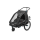 CUBE Kinder Fahrradanhänger Double CMPT black
