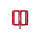 CUBE Pedale ALL MOUNTAIN red