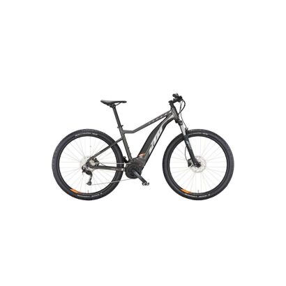 KTM MACINA RIDE 591 E-MTB 2024 | machine grey (silver+orange)