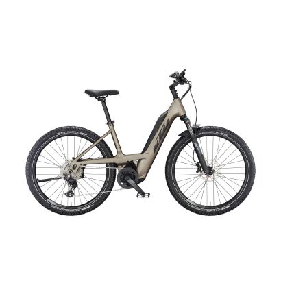 KTM MACINA AERA 671 E-MTB 2024 | oak matt (black+orange)