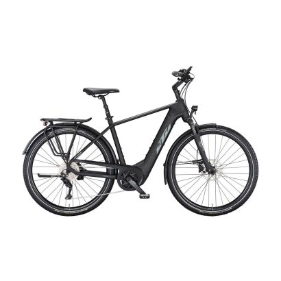 KTM MACINA TOUR CX 610 H E-Bike Trekking E-Bike 2024 | black matt (grey+yellow)