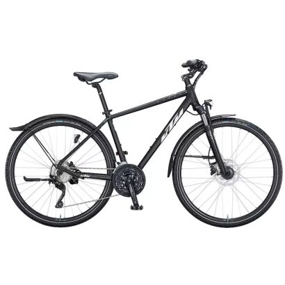 KTM AVENZA CROSS ST H Cross 2024 | black matt (white+green)