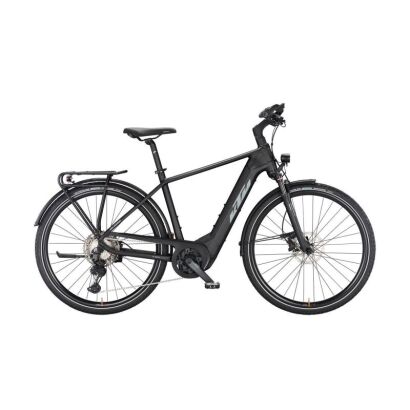 KTM POWER SPORT 11 PLUS H E-Bike Trekking E-Bike 2024 | black matt (grey+orange)