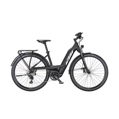 KTM POWER SPORT 10 PTS E-Bike Trekking E-Bike 2024 | black matt (white+orange)